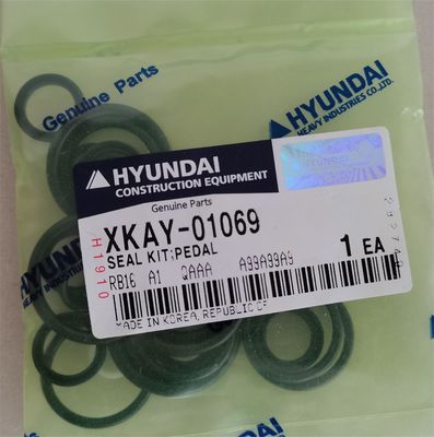 R140LC9 قطع غيار حفارة المحرك Black O Ring Seal Kit XKAY-00667