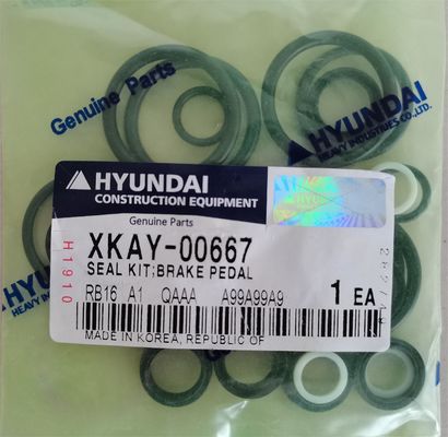 맞춤형 굴삭기 씰 키트 R275LC-9T XKAY-00667 원격 제어 페달