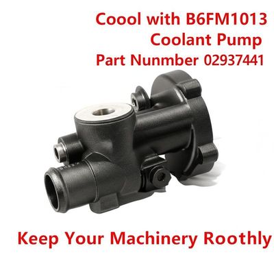 Cooling with B6FM1013 Coolant Pump Part Nunmber 02937441 Keep Your Machinery Running Smoothly