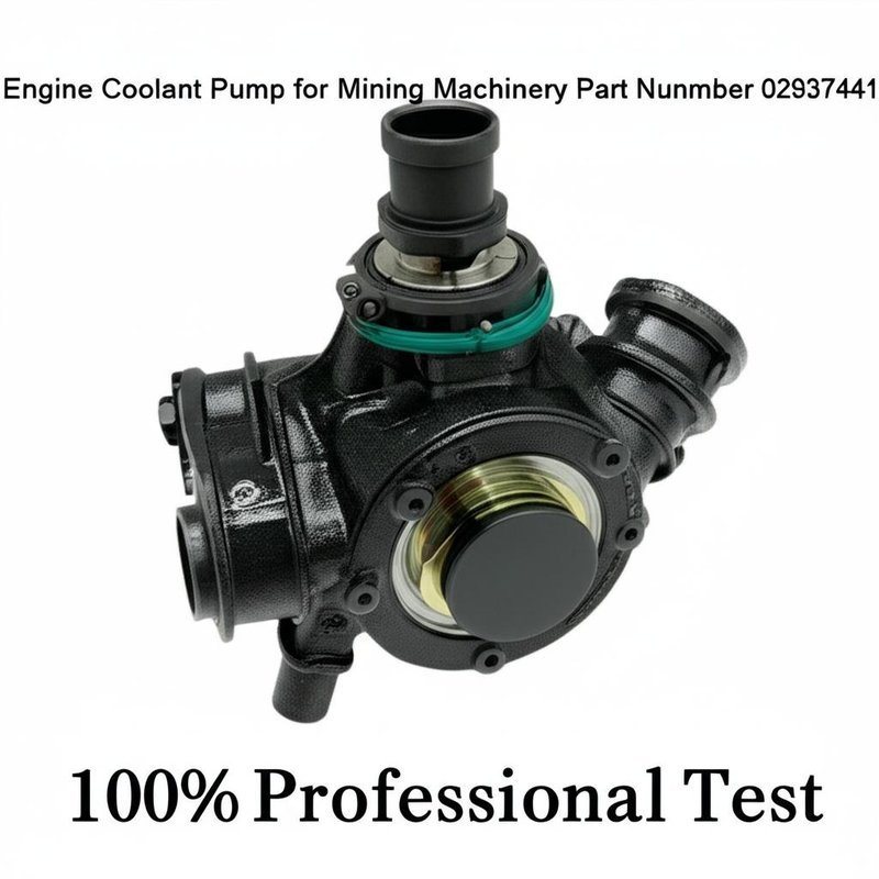 Top- Engine Coolant Pump for Mining Machinery Part Nunmber 02937441 100% Professional Test